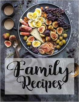 Family Recipes Blank Recipes Journal Family Cookbook Large 8 5 X 11 100 Recipe Pages Table Of Contents Cooking Conversion Charts Books Trant Blank Recipe Amazon Com Books