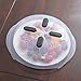 Magnetic Microwave Cover,GooKit Food Splatter Guard Lid Plate Cover with Steam Vents for Microwave
