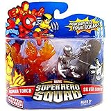 Marvel Super Hero Squad Human Torch vs. Silver Surfer