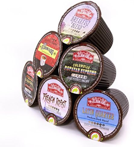 Eldorado Keurig K-Cup Variety Pack of Light, Medium, and Dark Roasts - 72 Count
