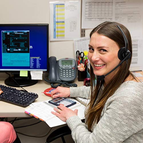 Microsoft Teams Headset with Noise Cancelling Microphone & Mute Button