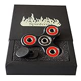 Spinferno Fidget Spinner Premium Quality Si3N4 Hybrid Ceramic Bearing - Ultra Durable Anti Stress and Anxiety (ADHD, ADD, OCD, PTSD) Focus Toy Extended Spin Time and NON-3D Printed EDC Toy