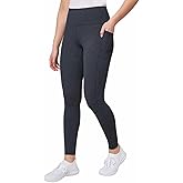 Mondetta Womens Midweight High Waisted Garment Wash Leggings