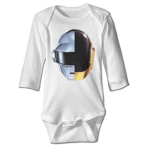 Rock Band Daft Punk Baby Long Sleeve Bodysuits