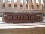 Shotgun Lilli Brown Genuine Leather - 45 Caliber - Cartridge Gun Belt