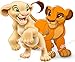 Lion king, Simba, Nala 3D Window View Decal Graphic WALL STICKER Art Mural 18