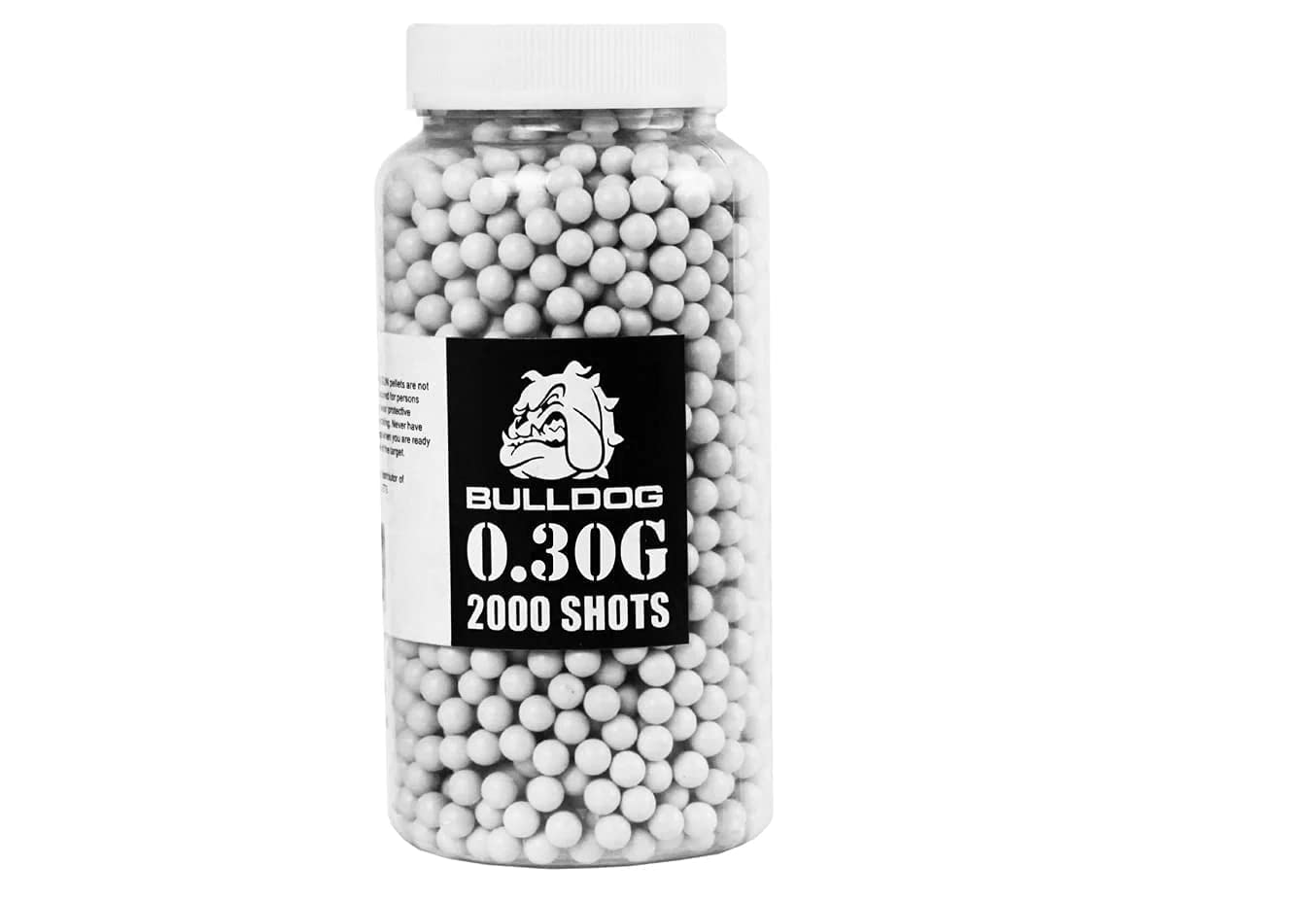 Airsoft High Grade 6mm 0.20g Biodegradable White BB Pellets High Precision Polished BBS 1000,2000,5000,10000 Shots In A Resealable Bag ALLCLEARANCEUK (0.30G BB WHITE 2000)