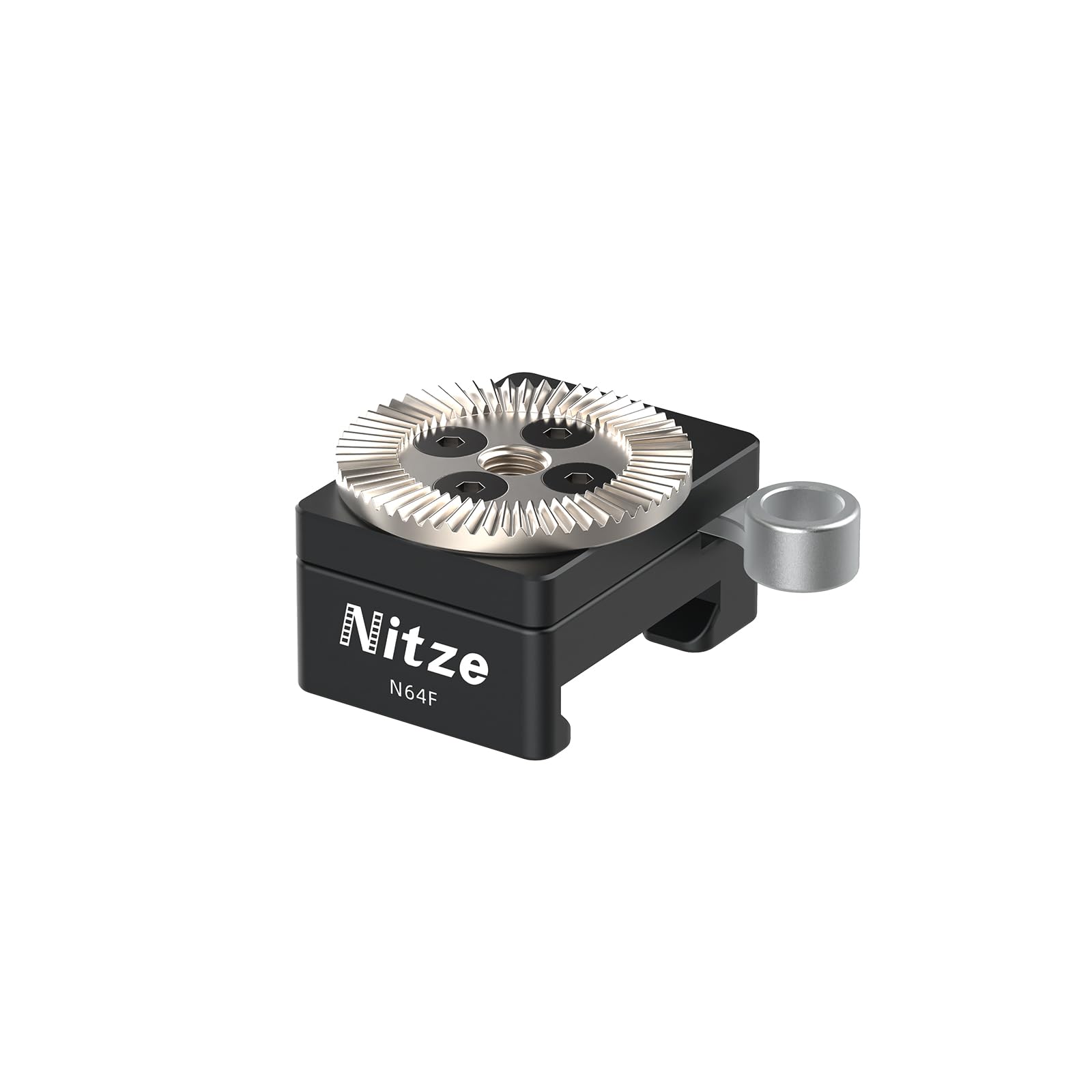 Nitze Quick Release NATO Clamp with ARRI Rosette for Camera Monitor Cage Magic Arm - N64F