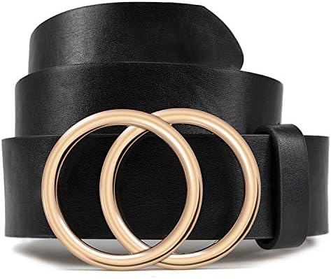 Women Leather Belt for Jeans Dress Waist Belts