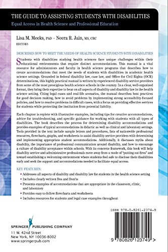 The Guide to Assisting Students With Disabilities: Equal Access in Health Science and Professional E - //medicalbooks.filipinodoctors.org