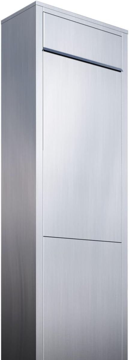 Standbriefkasten, Design Briefkasten Big Box Edelstahl - Bravios