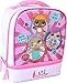 L.O.L Surprise! Girl's Dual Compartment Insulated Lunch Kit