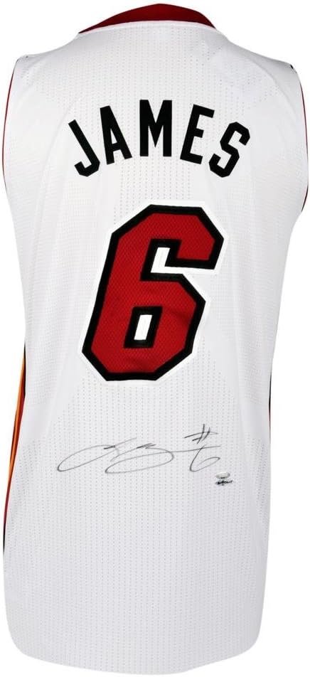 lebron signed jersey