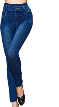 blue skinny trousers womens