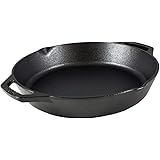 Lodge L10SKL Cast Iron Pan, 12", Black