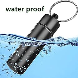 Mini Keychain Waterproof Storage Bottle Portable