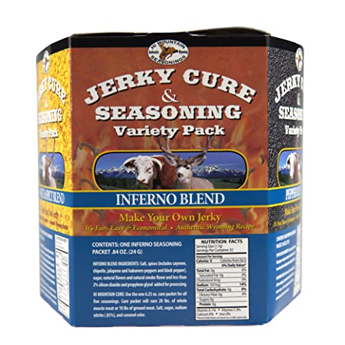 Hi Mountain Jerky Cure & Seasoning Kit VARIETY PACK 2 Mandarin