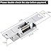 UHPPOTE Electric Strike Door Lock Fail-Safe for Access Control System Deadlatches or Cylindrical Locksets