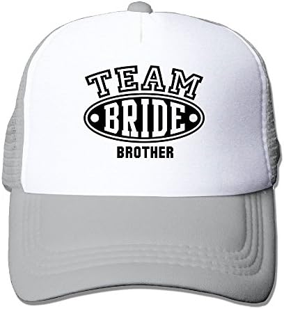 WUTAOO Team Bride - Brother Big Foam Mesh Hat Mesh Back Adjustable Cap