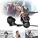 Lightning Wired Earphone,Hizek In-Ear Headphone With Stereo Remote Control and Mic Nylon Braid 1.2M for iPhone7/7plus/6/6sPlus/5s/5/SE (Black )