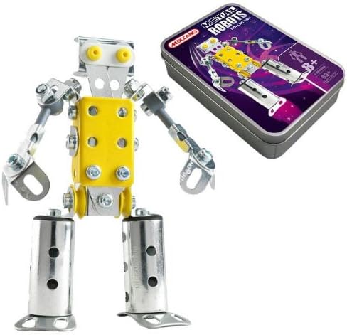 meccano metal robots