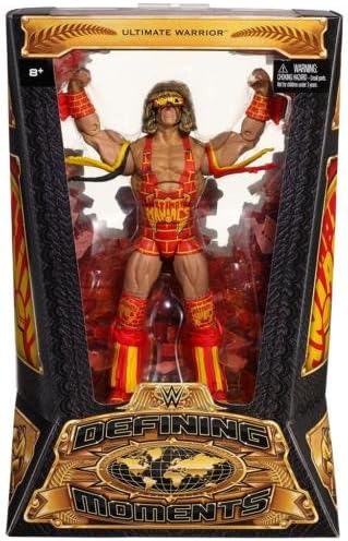 Toy Store - DEFINING MOMENTS ULTIMATE WARRIOR - ULTIMATE MANIACS WWE MATTEL FIGURE - MINT - New Arrival