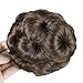 HANNE Hair Chignon Pony Tail Bun Artificial Synthetic Tress Claw In Ponytail Hair Extension Women's Hairpiece (2/30#)