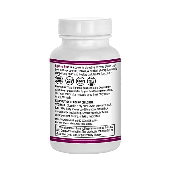 AST Enzymes LipaseHP Plus 90 Vegetarian Capsules Fat Digestion