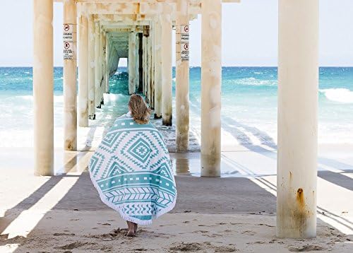DREAMER ROUND | Oversized Round Beach Towel | Australian Owned | 59 inch (150cm) diameter ...