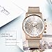 XioNiu Wrist Watch, 1 Pc Women Fashion Quartz Watch Casual Metal Gift Wrist Watch (8 Colors) Wrist Watches