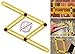 JMG Outdoors Angle Tool Angleizer Mult-Angle Template Tool, Angle Measuring Ruler, Angle Finder/Angle Ruler for Craftsmen, Handymen, DIY-Fers