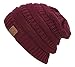 Thick Slouchy Knit Oversized Beanie Cap Hat