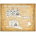 Walt Disney World Haunted Mansion Blueprint - 11x14 Unframed Blueprint - Great Gift to Disney Fans
