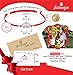 Handmade Pride Royal Crown Bracelet - 925 Sterling Silver Charm Pendant - Inspirational Love Friendship Adjustable Evil Eye Protection Red Rope Bracelets for Girls Boys Women Men Princess 