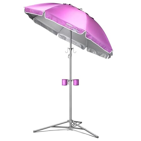 Wondershade Portable Umbrella Royal Blue Pink