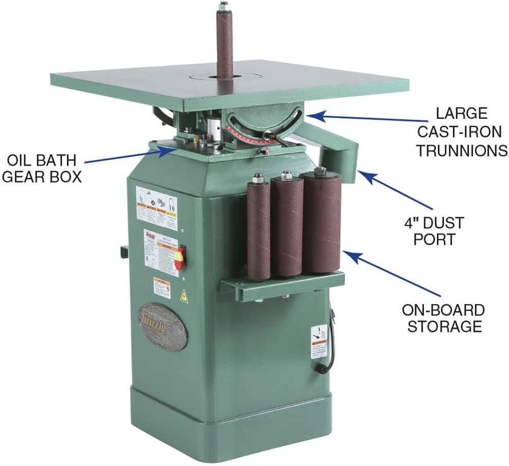 Grizzly G1071 Spindle Sanders product image 8