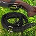 Rifle Sling & Gun Sling Traditional 2-Point 550 Paracord Shotgun Sling Complete Bundle | Two Point Gun Shoulder Strap | Bonuses Sling Swivels & Survival Bracelet | Ideal For Crossbow, Rifle, Gun, Ar15