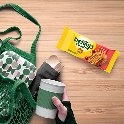 BELVITA BREAKFAST BARS BISCUITS, CRANBERRY ORANGE, 8 PACKS (4 BISCUITS PER PACK)