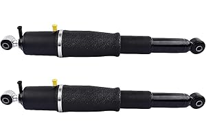 Woosphy 2Pcs Rear Air Suspension Shocks Replacement for Cadillac Escalade Chevy Avalanche Suburban 1500 Tahoe GMC Yukon 2000-2014 25979393 25979391