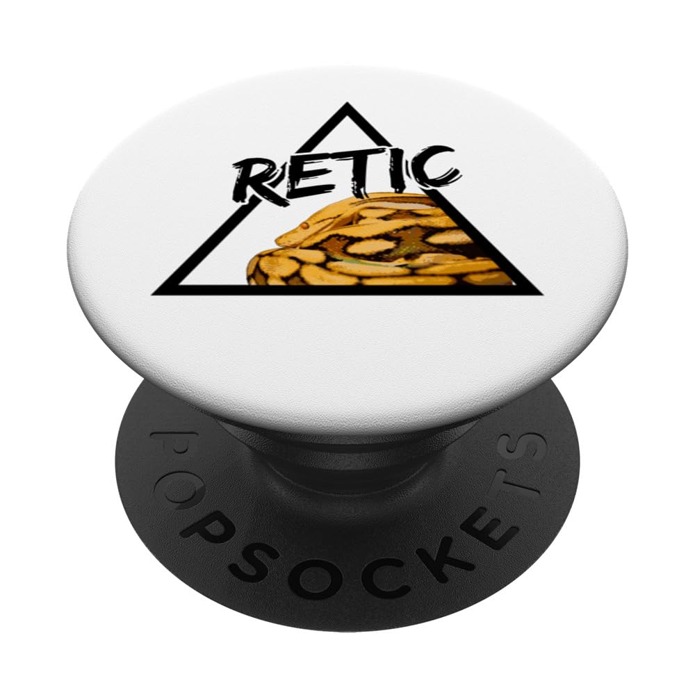 Retic Reticulated Python Snake Keeper PopSockets Swappable PopGrip