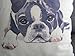 Decorbox Cotton Linen Square Decorative Throw Pillow Case Cushion Cover Cute Dog 18