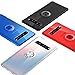 mgACC Compatible Samsung Galaxy S10 5G Case with 360° Pop-up Rotating Ring Grip Holder Kickstand, with Magnetic Base case for Samsung Galaxy S10 5G/Transparent