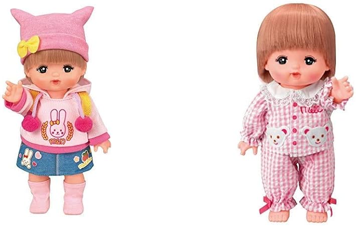 Amazon メルちゃん きせかえセット おでかけパーカーセット メルちゃん チェックのパジャマ New セット買い ドレス アクセサリー おもちゃ