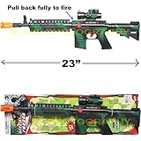 CAR-15 CARBINE M-16 TOY ASSAULT RIFLE KID BOY MACHINE GUN SOUND MILITARY ARMY