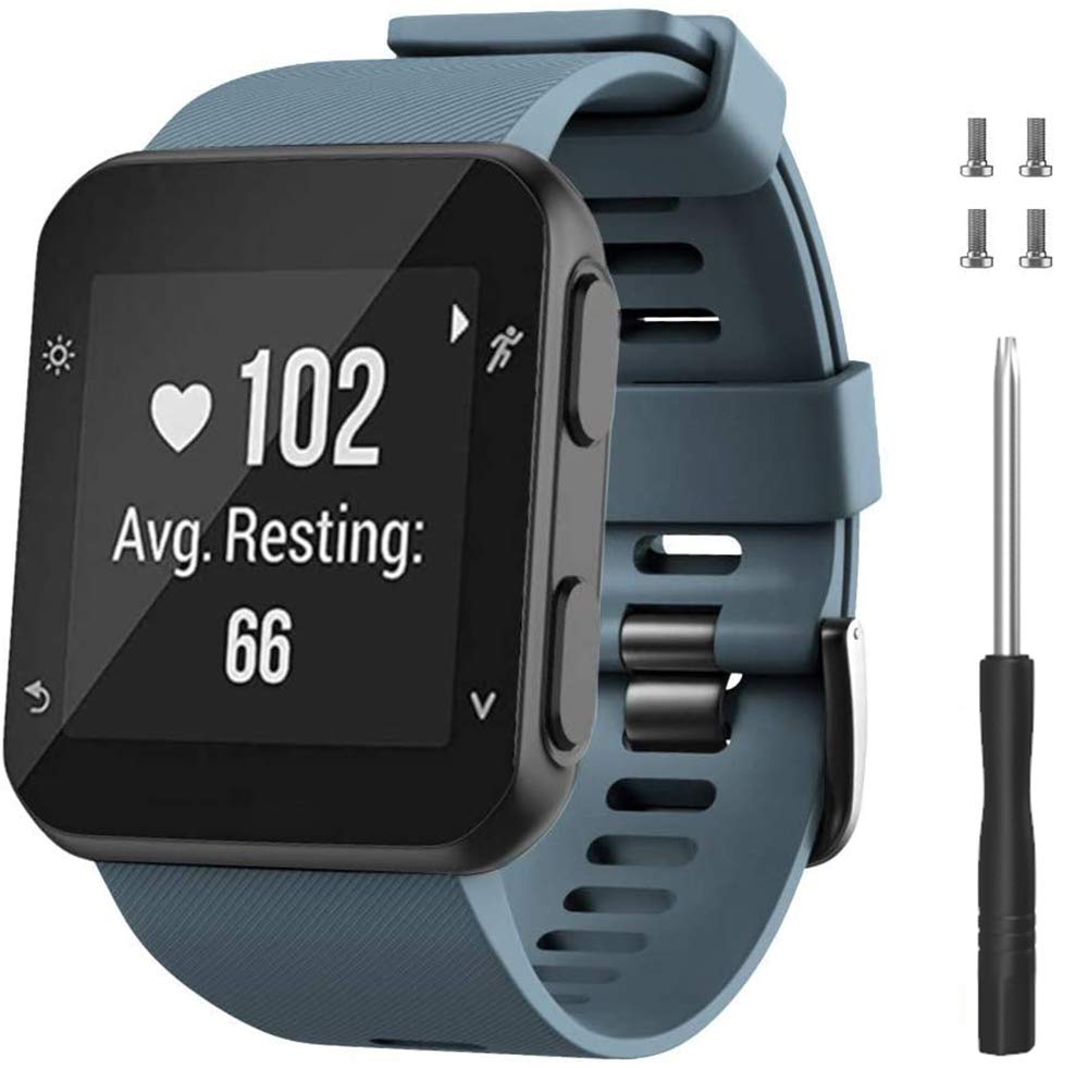 Shieranlee Soft Silicone Strap for Garmin Approach S10 Lightweight GPS Golf Watch Strap