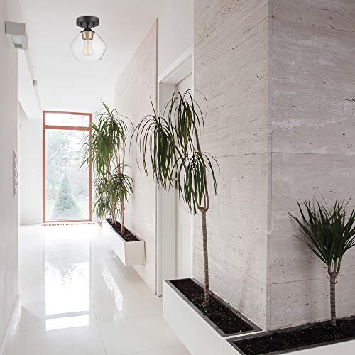 4 Globe+Electric+60333+Harrow+Semi+Flush