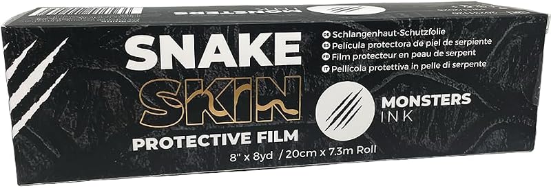Monsters Ink Matte Second Skin Tattoo Cover Film 20cm x 7.3m Roll