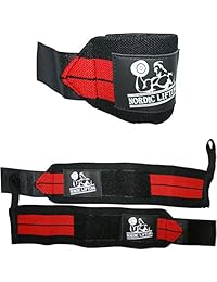 Muñeca Wraps (1 par 2 Wraps) para levantamiento de pesas Crossfit Powerlifting Culturismo   Para las Mujeres & Hombre   Calidad Premium Equipment & Accesorios para la guardia Absolutamente mejor mano fuerza y apoyo posible   & Brace tus muñeca