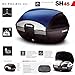 Shad SH45 Top Case Motorcycle trunk luggage, Matte Black