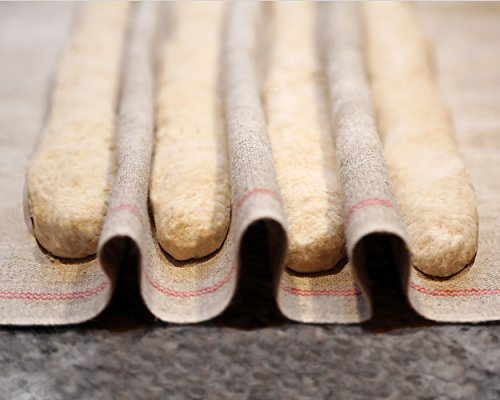 Breadtopia Baker's Couche - Professional Flax Linen Proofing Cloth (24" x 36")